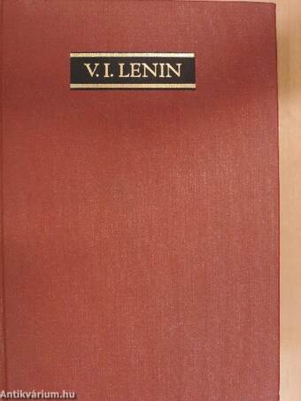 V. I. Lenin összes művei 29.