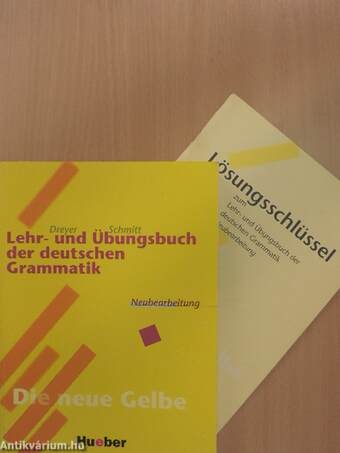 Lehr- und Übungsbuch der deutschen Grammatik/Lösungsschlüssel