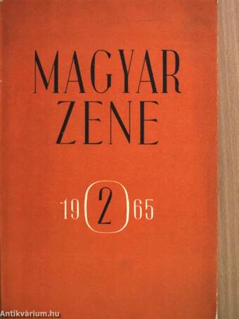 Magyar Zene 1965/2.