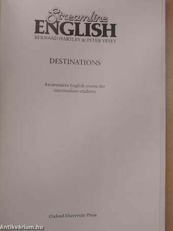 Streamline English Destinations