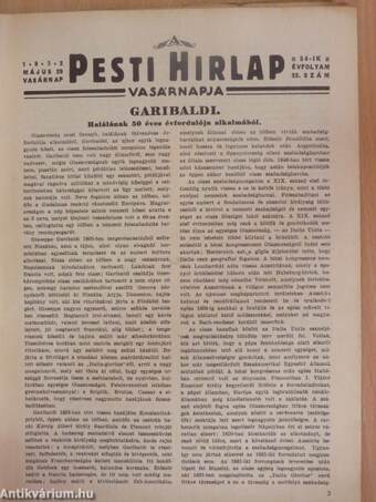 A Pesti Hirlap Vasárnapja 1932. május 29.