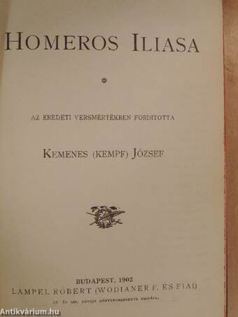 Homeros Iliasa