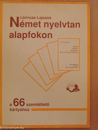 Német nyelvtan alapfokon a 66 szemléltető kártyához