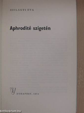 Aphrodité szigetén