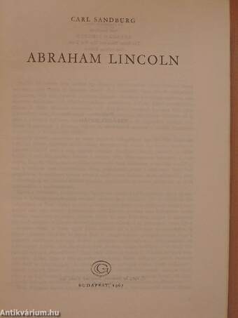 Abraham Lincoln