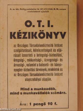 O. T. I. Kézikönyv