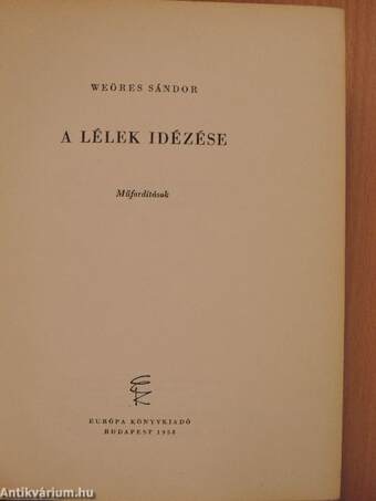 A lélek idézése