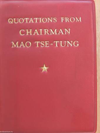 Quotations from Chairman Mao Tse-Tung (minikönyv)