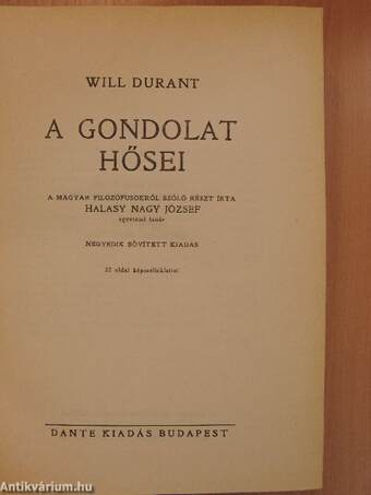 A gondolat hősei