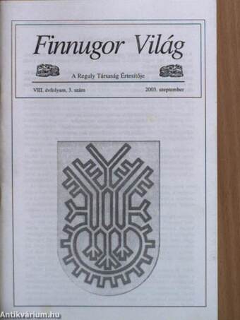 Finnugor Világ 2003. szeptember