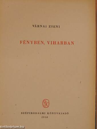 Fényben, viharban