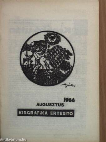 Kisgrafika Értesitő 1966. augusztus