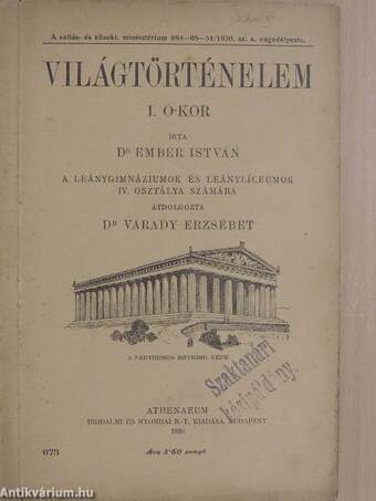 Világtörténelem I.