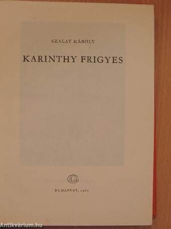 Karinthy Frigyes