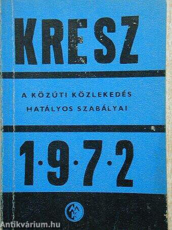 Kresz 1972.