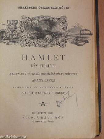 Hamlet, dán királyfi