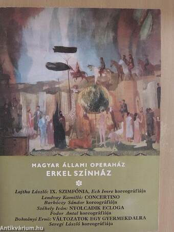 Lajtha László: IX. Szimfónia/Lendvay Kamilló: Concertino/Székely Iván: Nyolcadik ecloga/Dohnányi Ernő: Változatok egy gyermekdalra