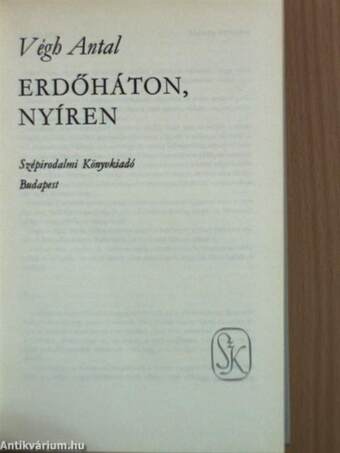 Erdőháton, Nyíren