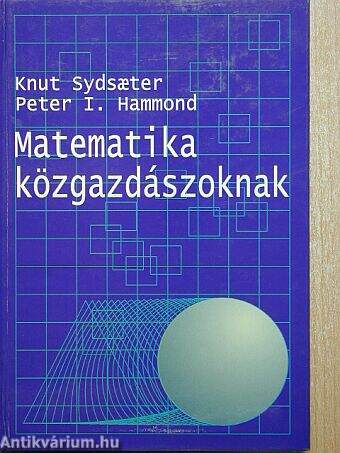 Matematika közgazdászoknak