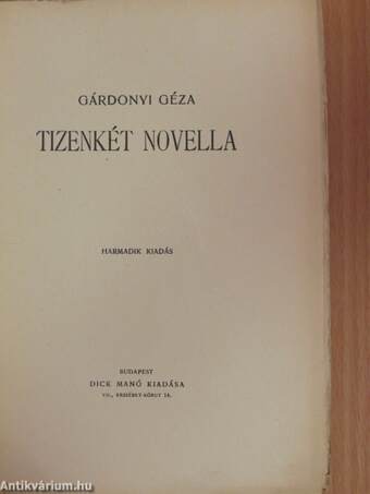 Tizenkét novella