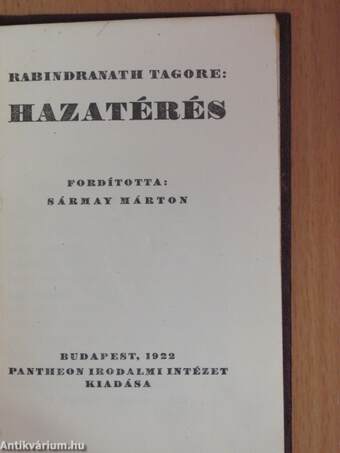 Hazatérés