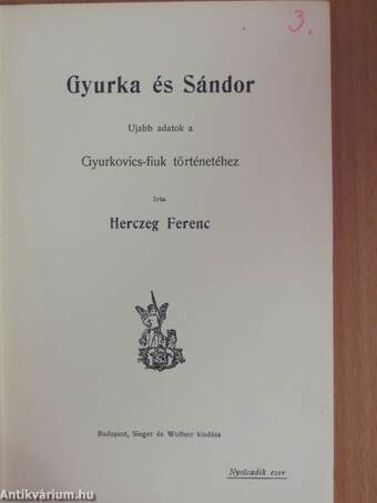 Gyurka és Sándor