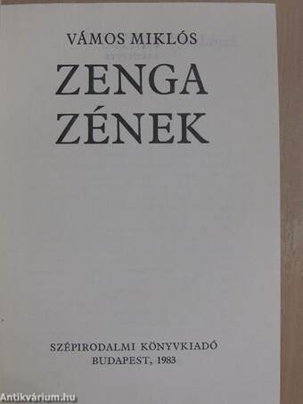 Zenga zének