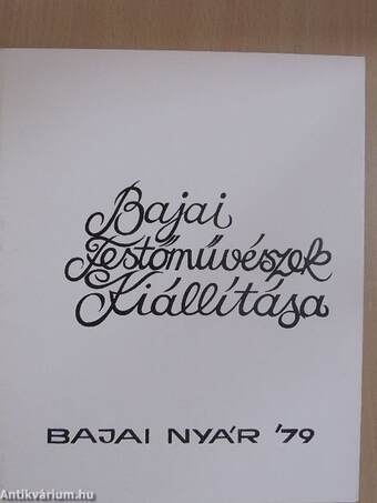 Bajai nyár '79