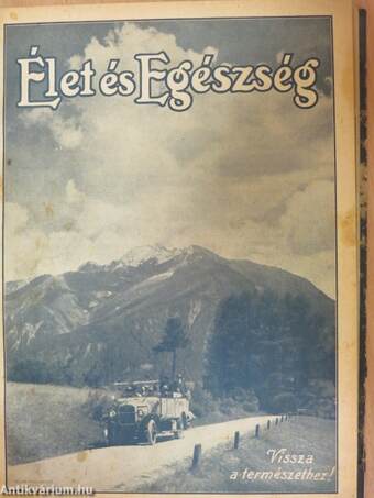 A Boldog Élet 1933-1938. (vegyes számok) (15 db)/Élet és Egészség 1928-1929. (vegyes számok) (2 db)/Orvostudományi Közlemények 1944. augusztus 26.