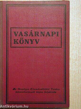 Vasárnapi Könyv 1936. II.