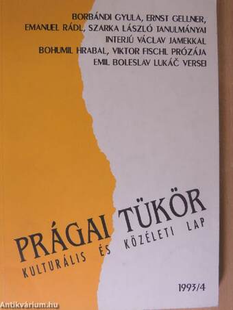 Prágai tükör 1993/4.