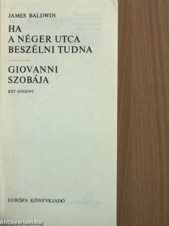 Ha a néger utca beszélni tudna/Giovanni szobája