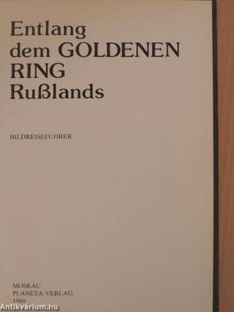 Entlang dem goldenen Ring Rußlands