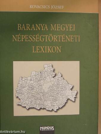 Baranya megyei népességtörténeti lexikon