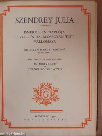 Szendrey Julia