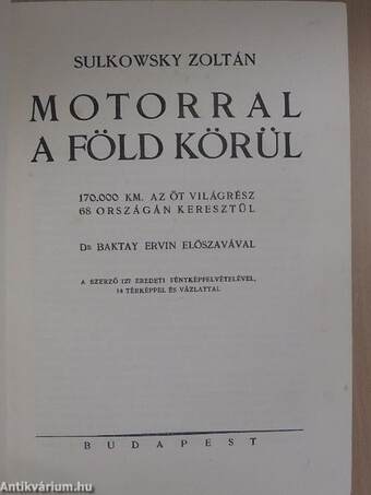 Motorral a Föld körül