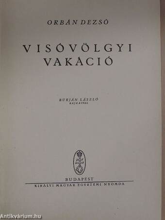 Visóvölgyi vakáció