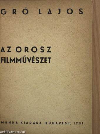 Az orosz filmművészet