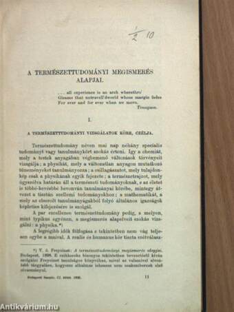 A természettudományi megismerés alapjai/A Gauss-féle görbületi mérték/A mechanika a XIX. században