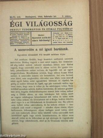 Égi világosság 1944. február