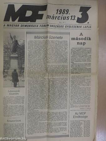 MDF 1989. március 13.