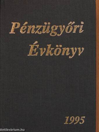 Pénzügyőri Évkönyv 1995