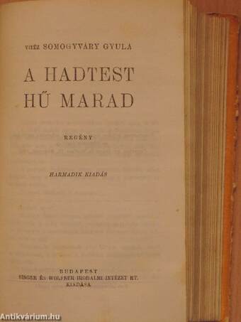 A pirossapkás kislány I-II./A hadtest hű marad I-II.