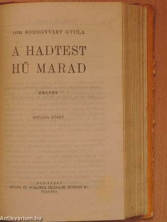 A pirossapkás kislány I-II./A hadtest hű marad I-II.