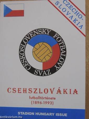 Csehszlovákia futballtörténete 1896-1993