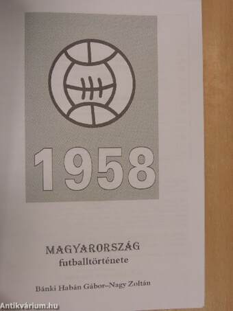 Magyarország futballtörténete 1958