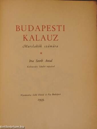 Budapesti kalauz