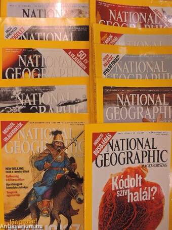 National Geographic Magyarország 2007. (nem teljes évfolyam)