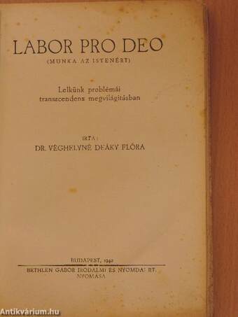 Labor pro Deo