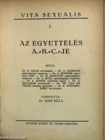 Az együttélés A. B. C.-je